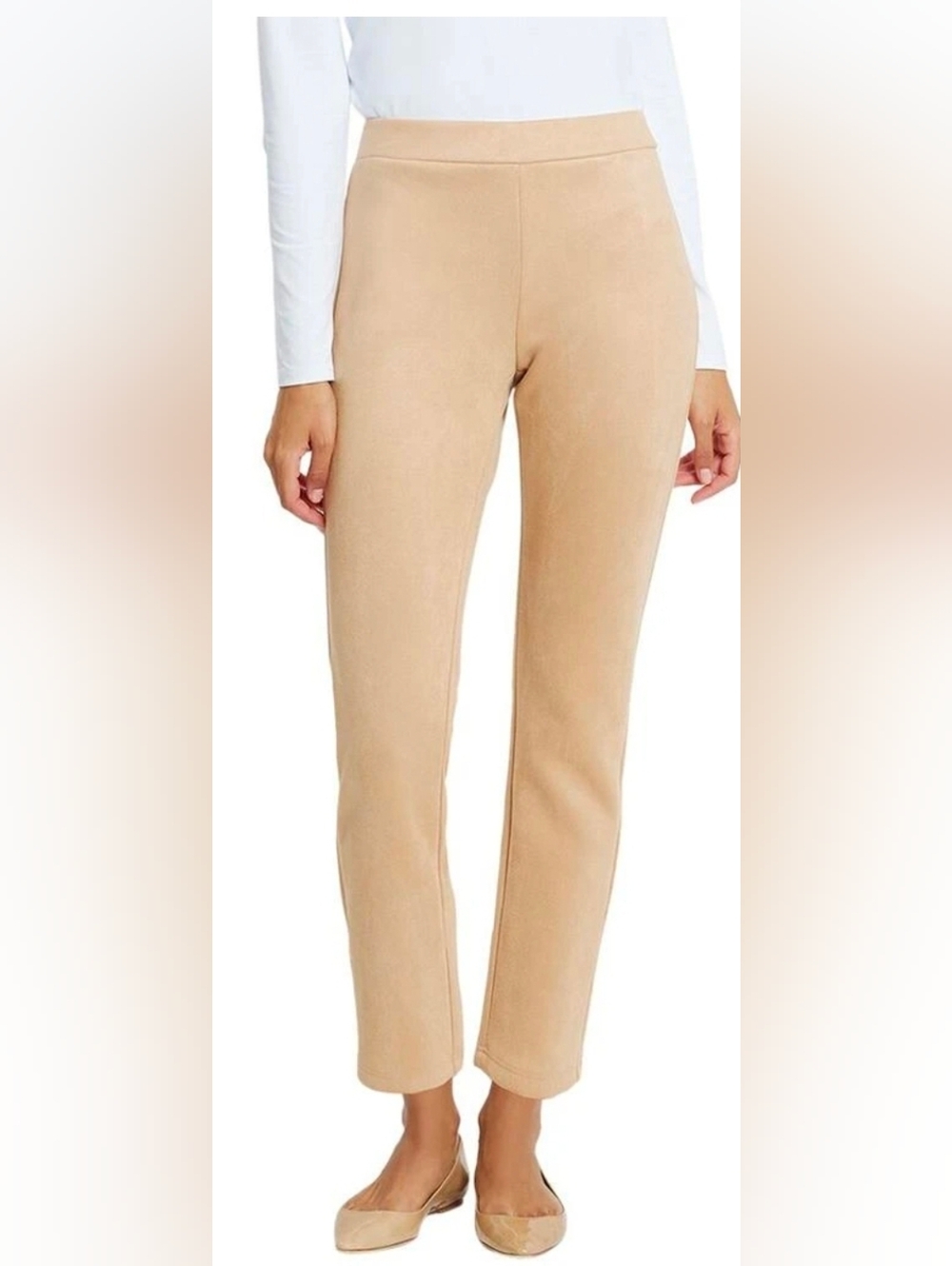 Jude ConnallyOlivia Ankle Camel Cropped Ponte Pants